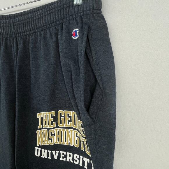 GEORGE WASHINGTON UNIVERSITY Sweatpants L CHAMPION GW Colonials Jogger Lounge - Picture 6 of 12